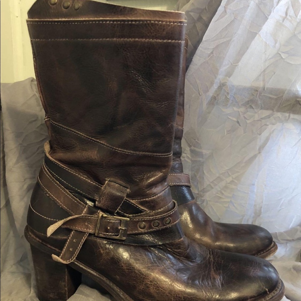 Bed Stu Leather Boots sz 9.5